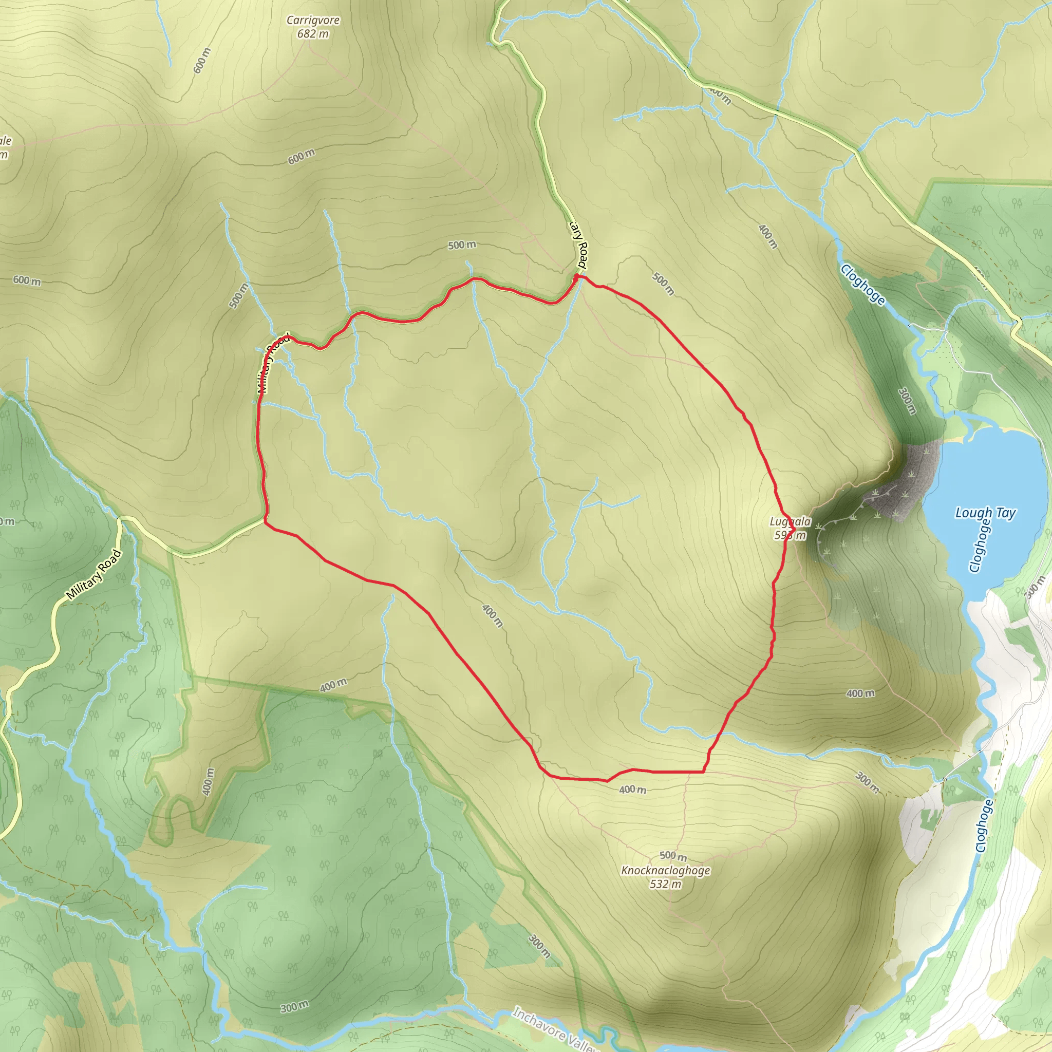 Lugalla mobile static map