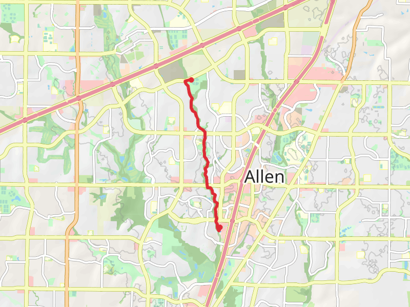 Watters Branch Creek Trail