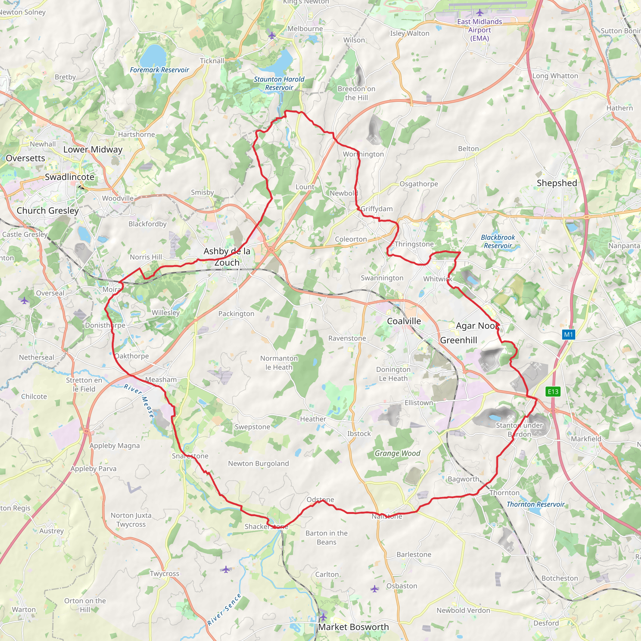 Ivanhoe Way mobile static map