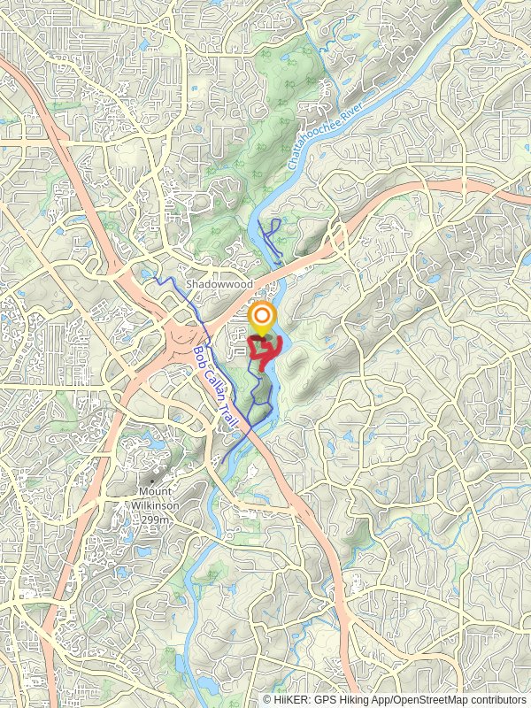 Chattahoochee River Loop via West Palisades