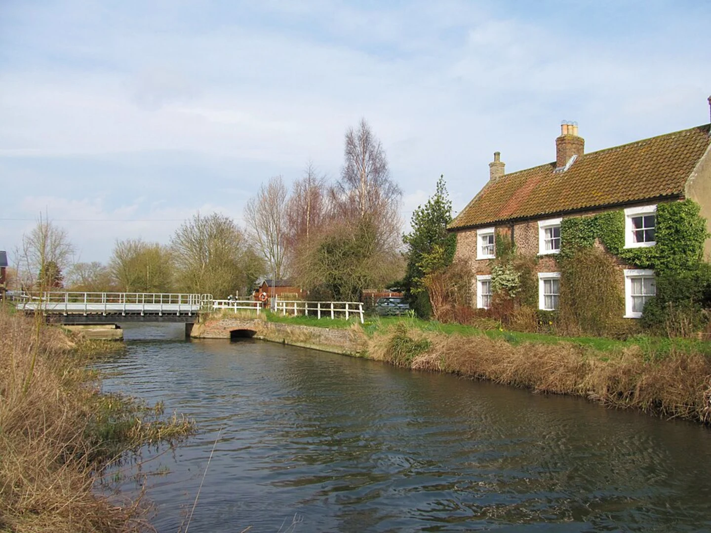 An image depicting the trail Threlkeld and Old Windlebrowe Loop via River Greta and its surrounding area.
