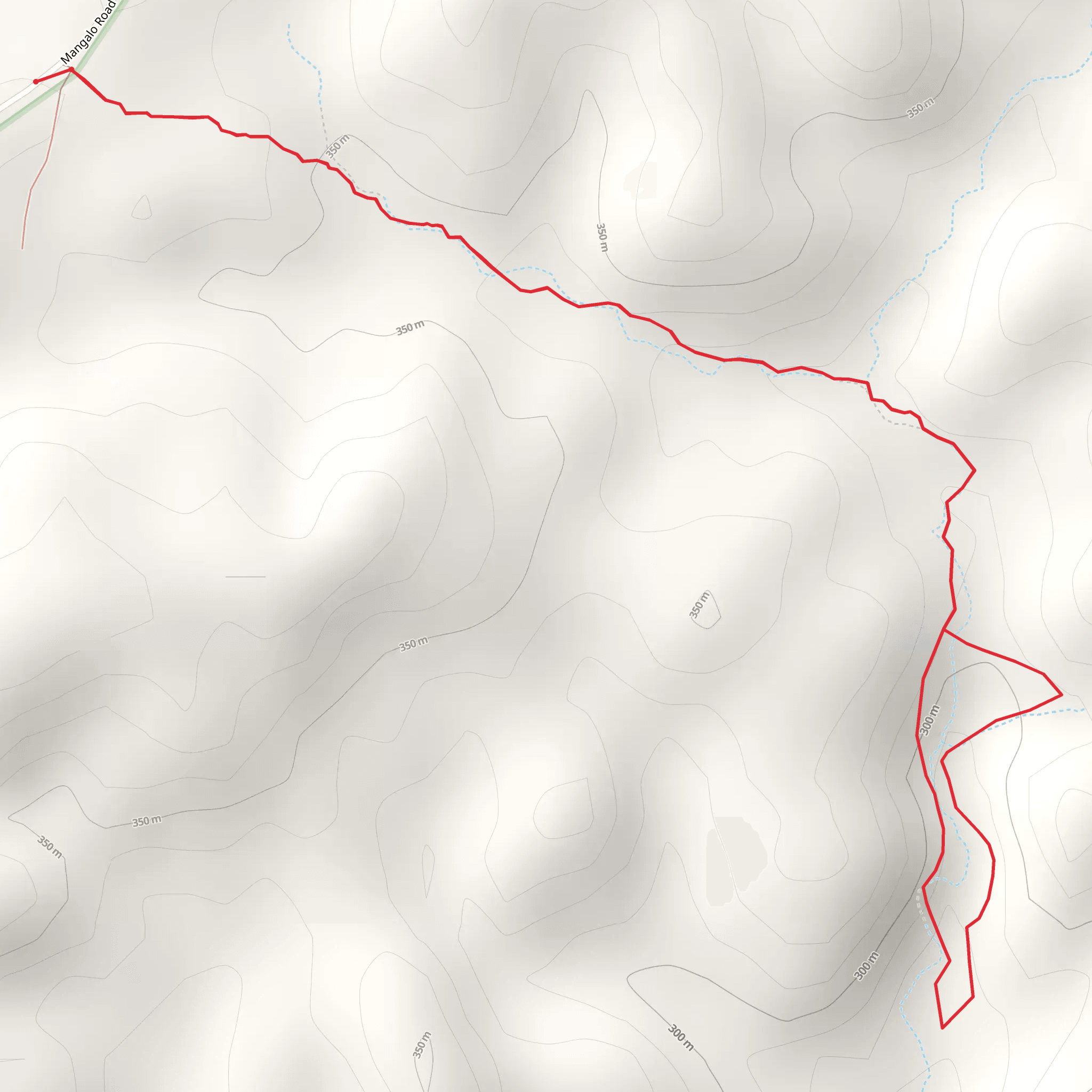 Yeldulknie Conservation Park Trail mobile static map