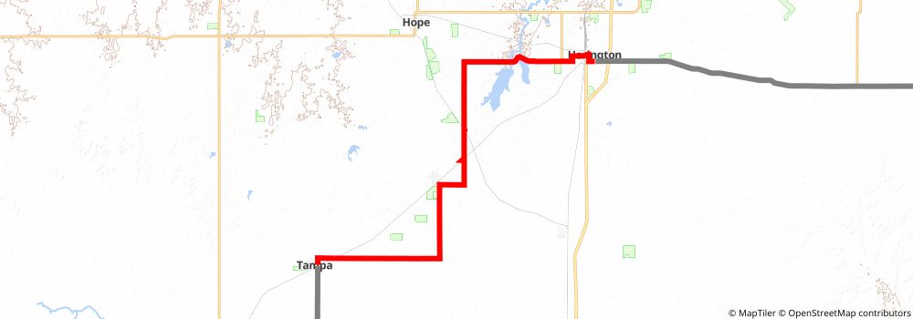 American Discovery Trail South Route stage 178 Map