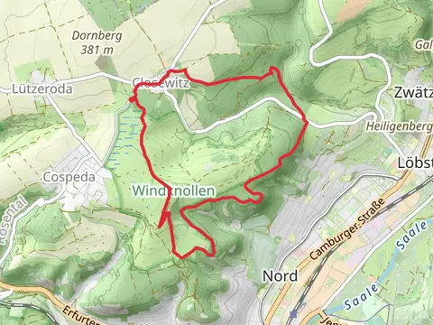 Napoleon Pfad and 100 kilometer Horizontal