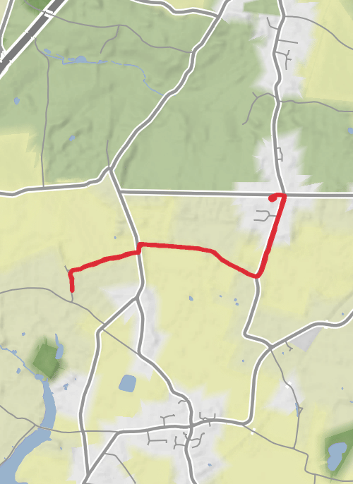 30min run: Malting Farm Lane  mobile static map