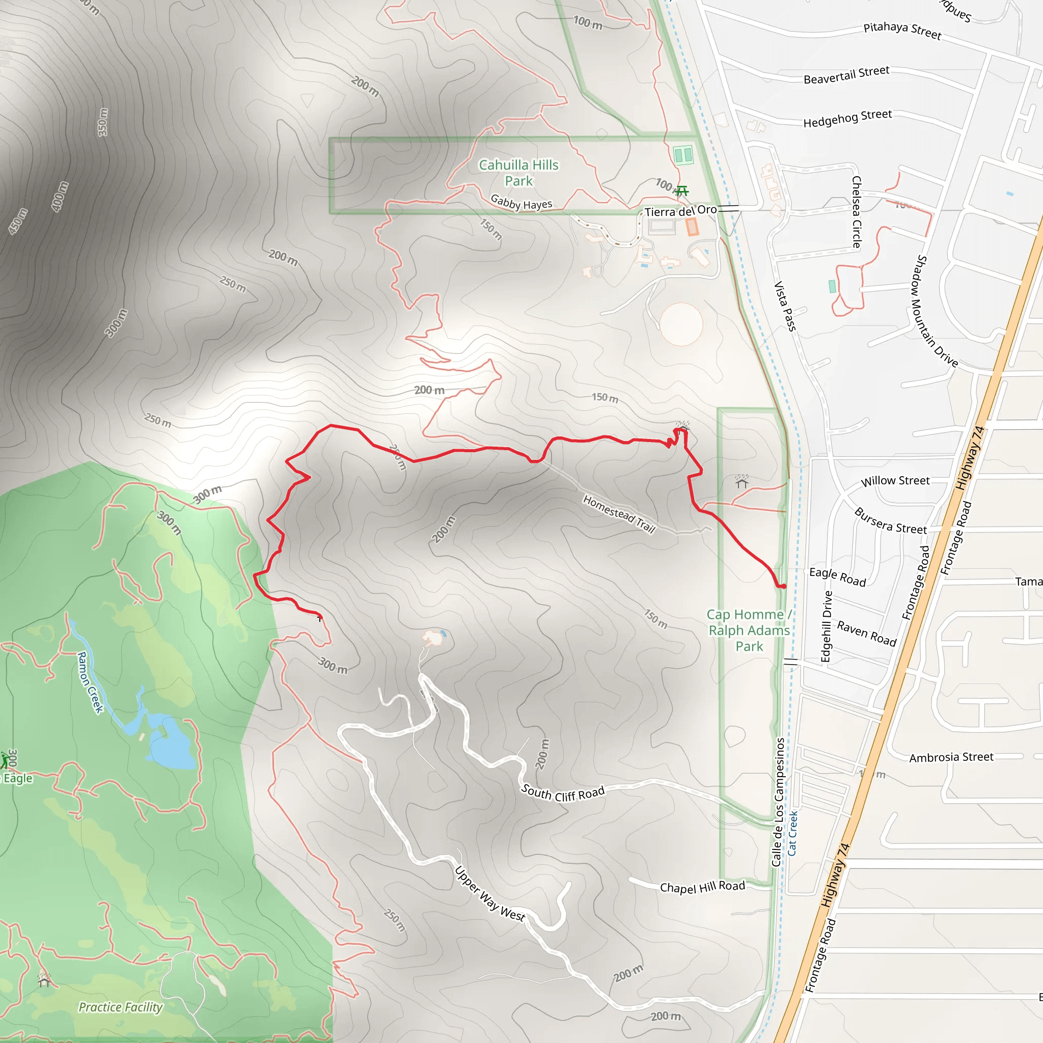 Hopalong Cassidy Trail mobile static map