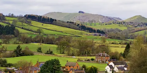 An image depicting the trail Bonnie Prince Charlie Walk and its surrounding area.