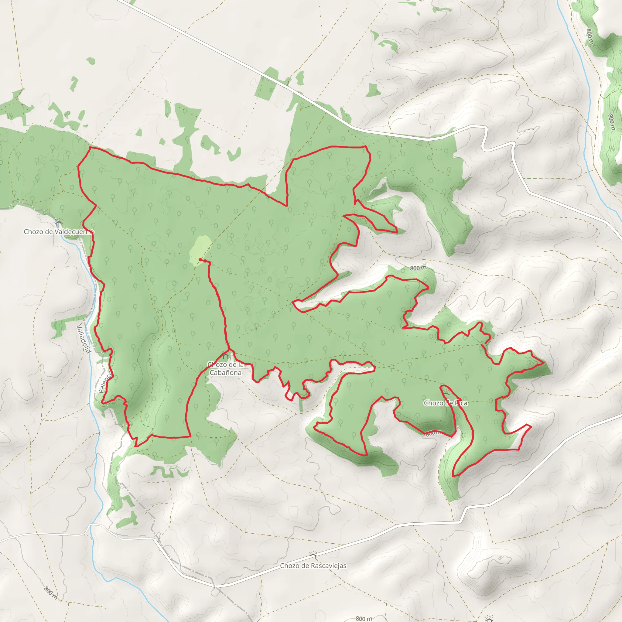 The Viewpoints of Monte de la Villa PR P 15 mobile static map