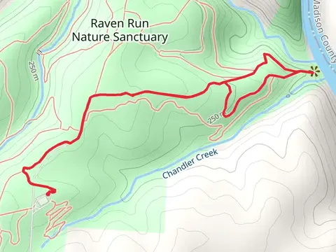 Raven Run Meadow Blue Loop Trail
