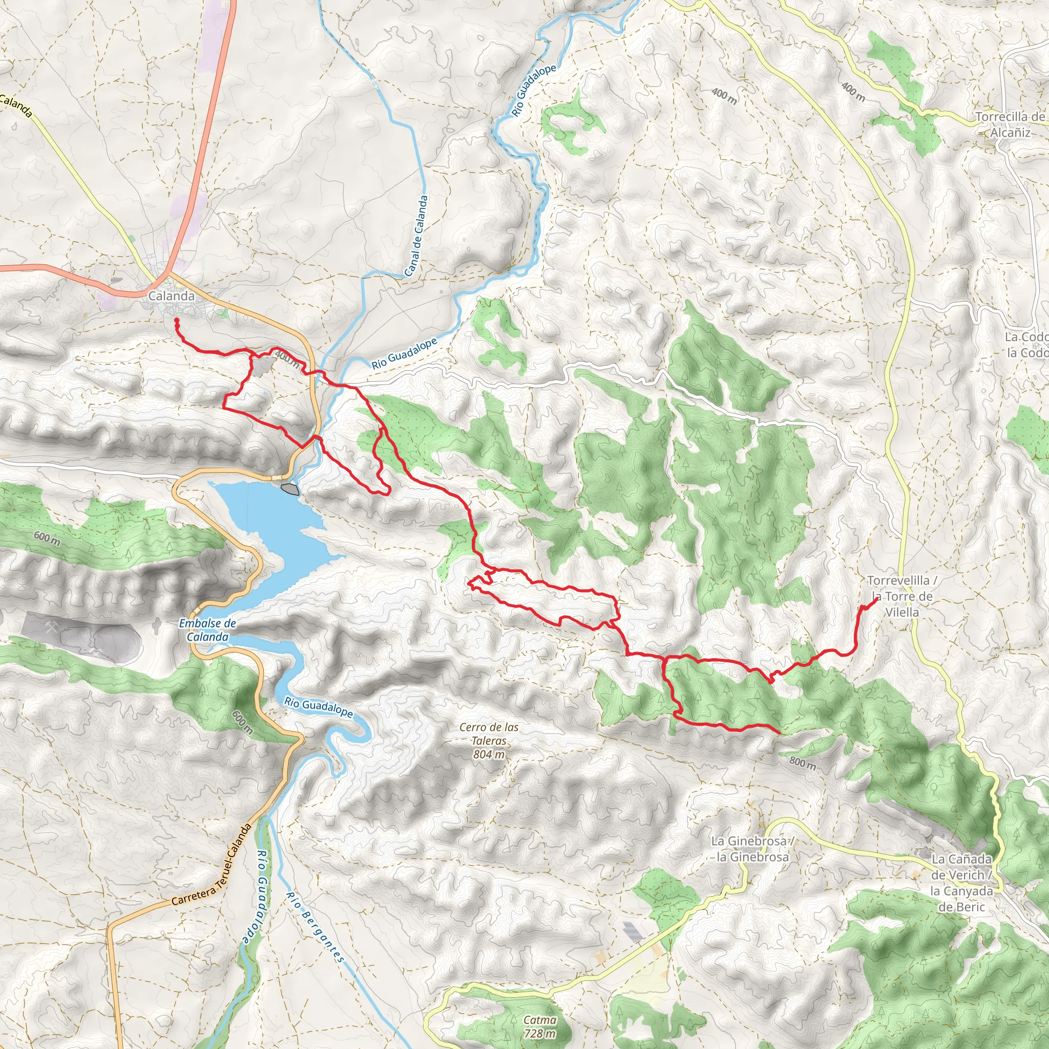 Calanda Desert PR TE 19 mobile static map