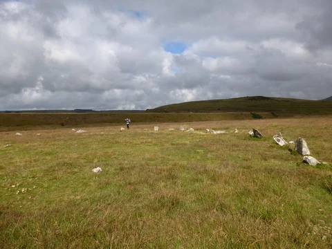 An image depicting the trail Exe Valley Way and its surrounding area.