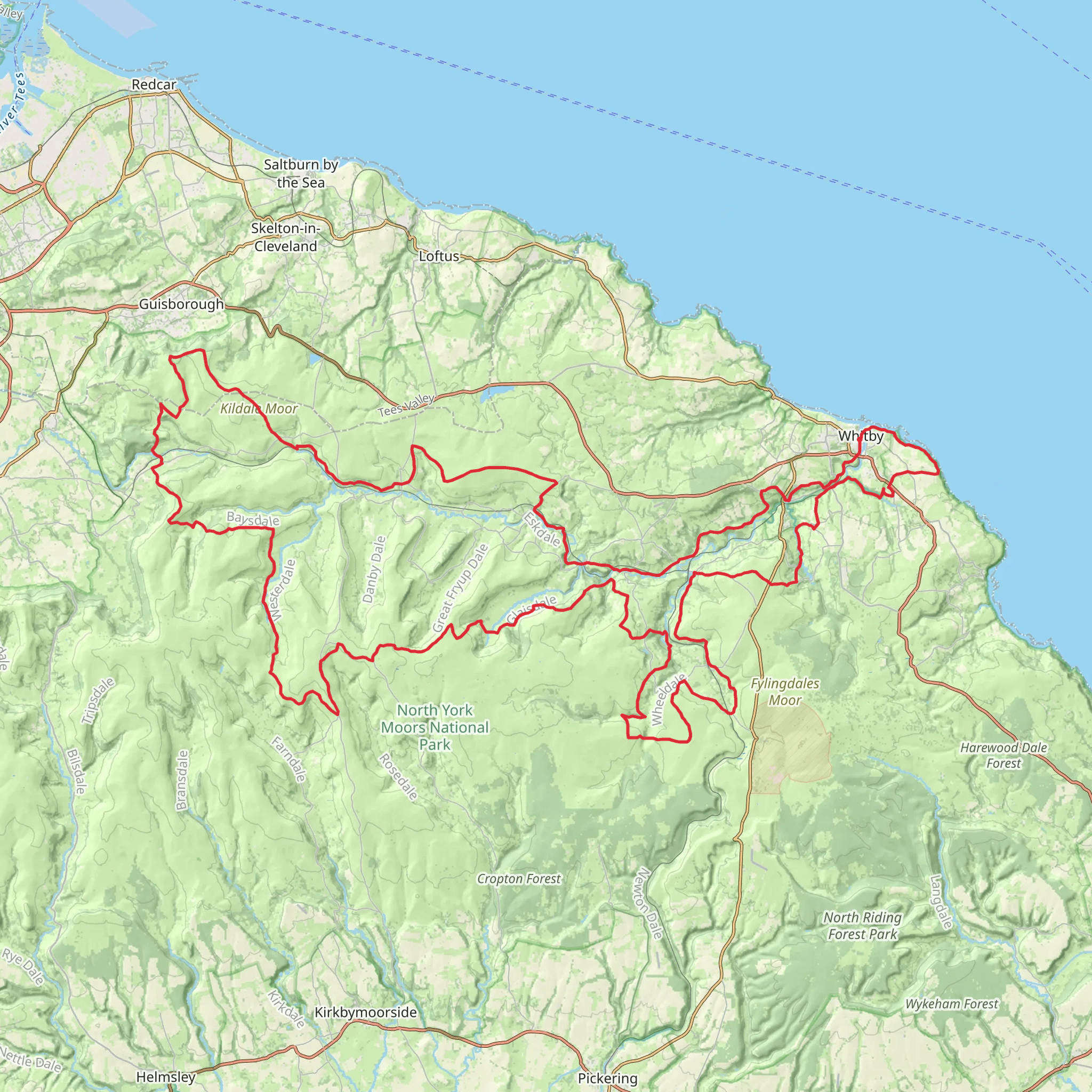 Eskdale Way mobile static map