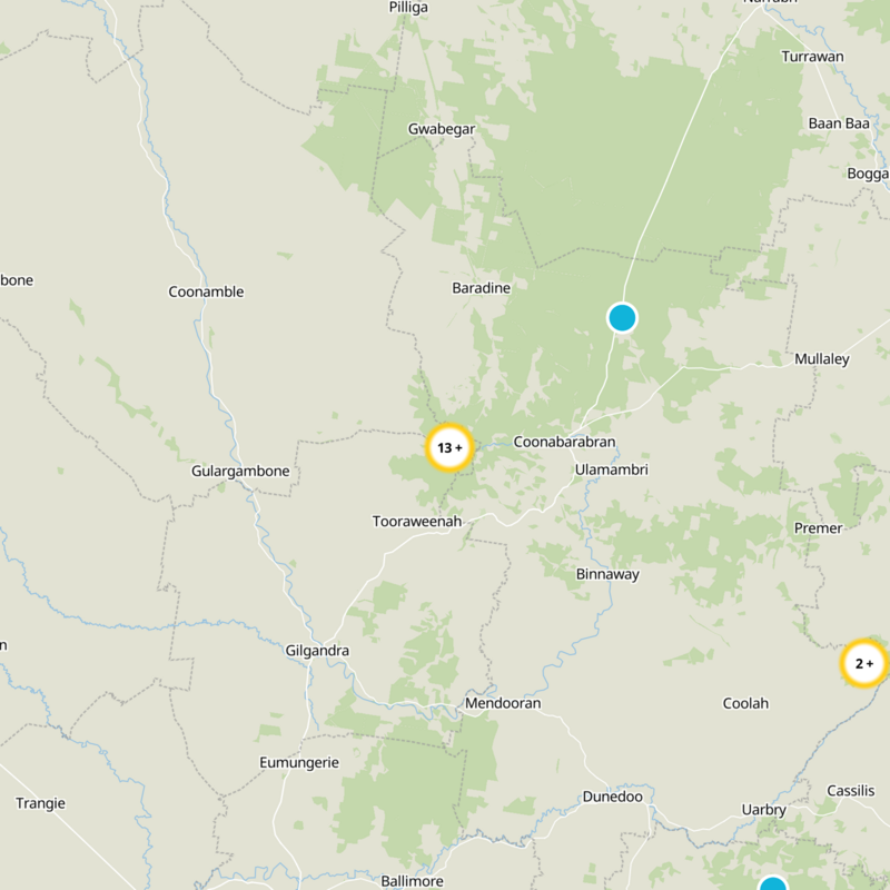Gilgandra Shire Static Map