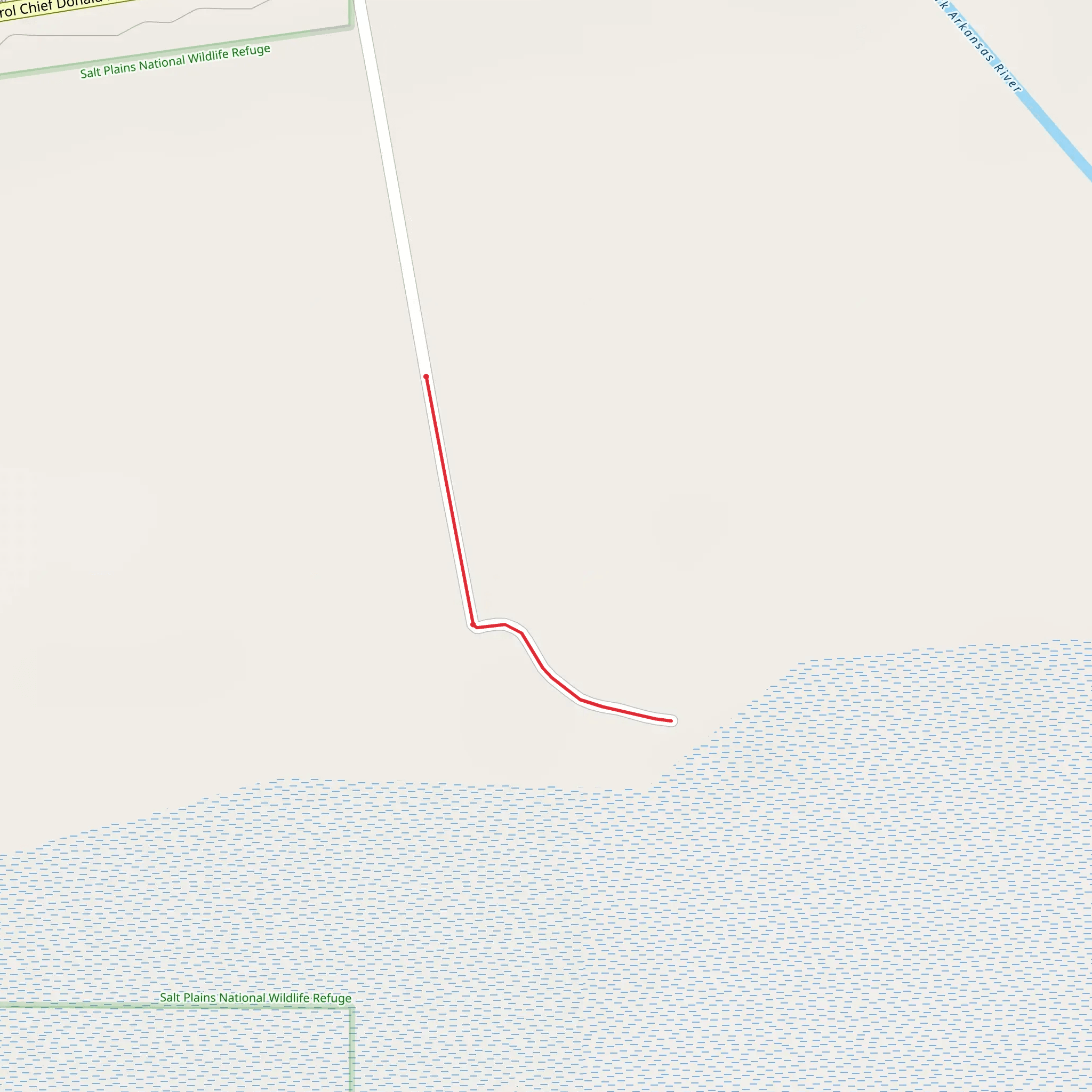 Sandpiper Trail mobile static map