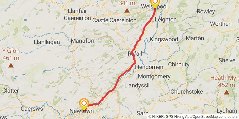 Severn Way stage 4 Map