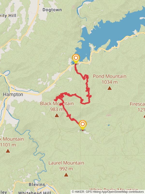 Laurel Fork via Appalachian Trail