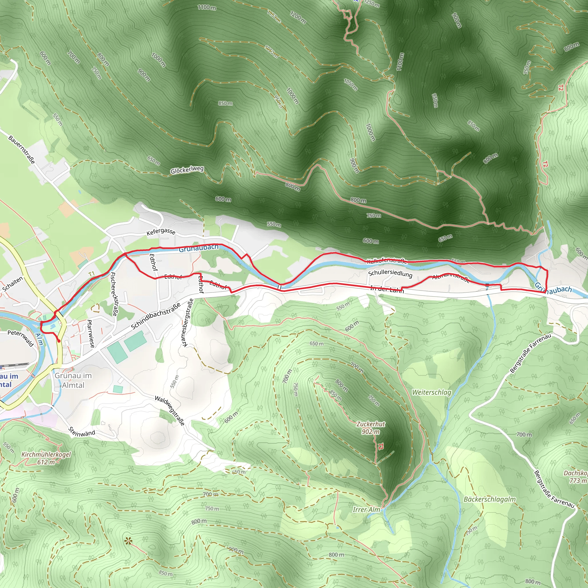 Unterswändt Loop mobile static map