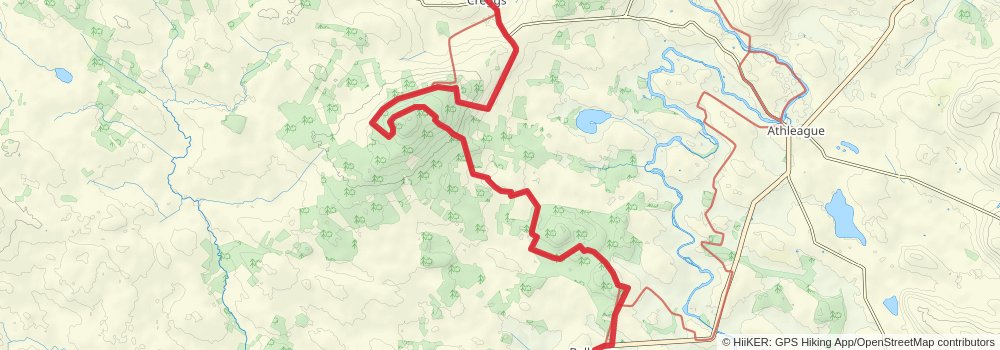 Beara Breifne Way stage 25 Map