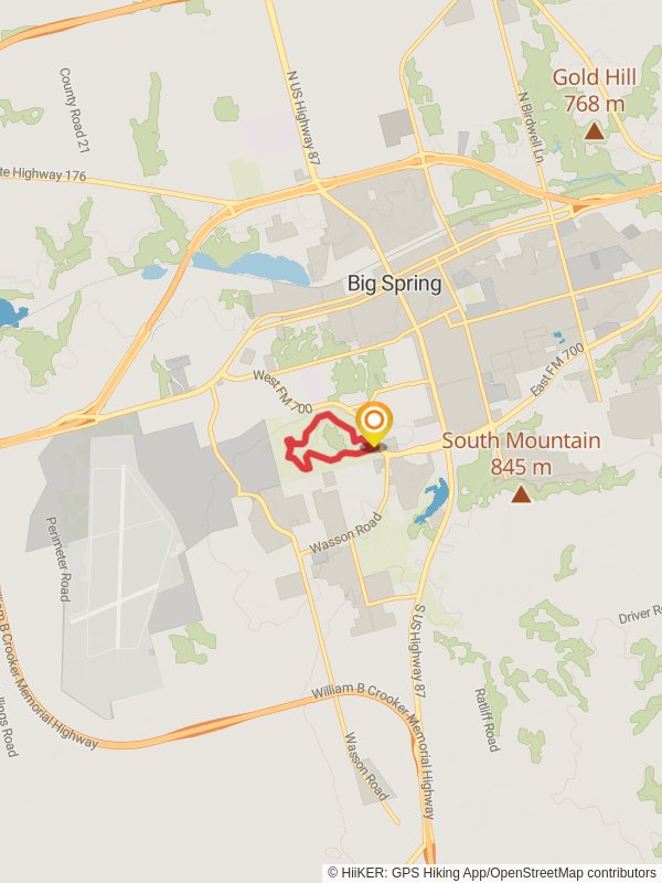 Big Spring State Park Loop