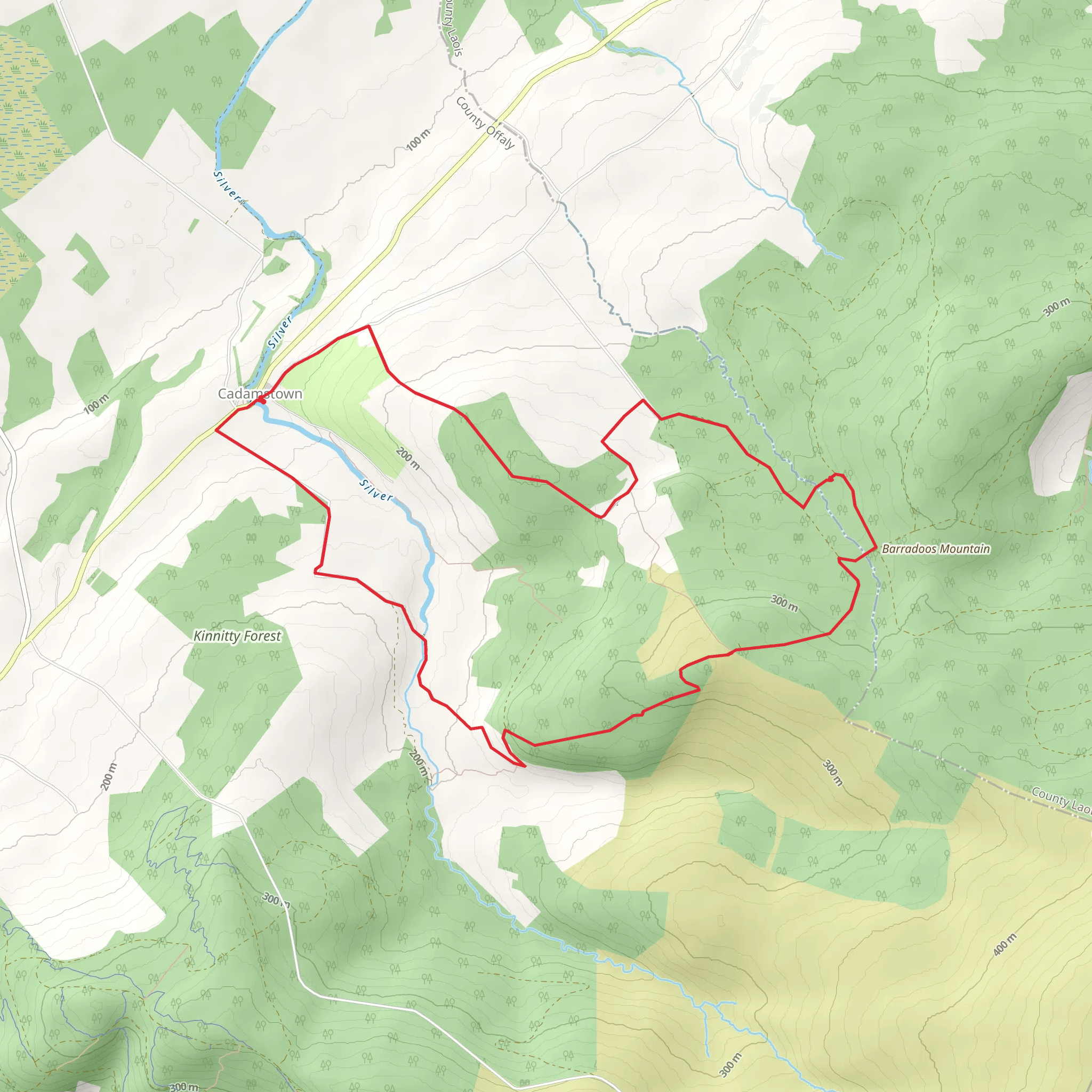 Giant's Grave Modified Loop mobile static map