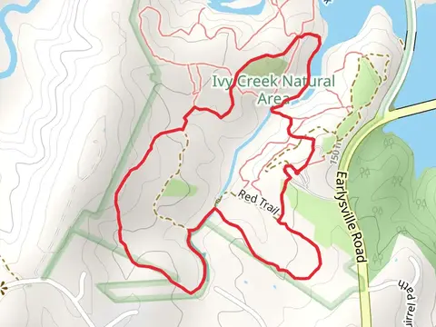 Red, Green and Yellow Trail Loop