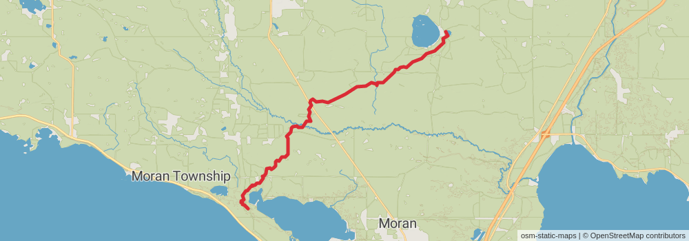 American Perimeter Trail - North Country Primary stage 80 Map