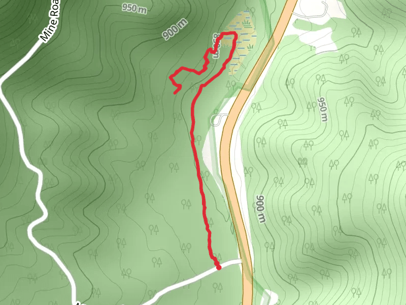 Elk Rail Trail mobile static map
