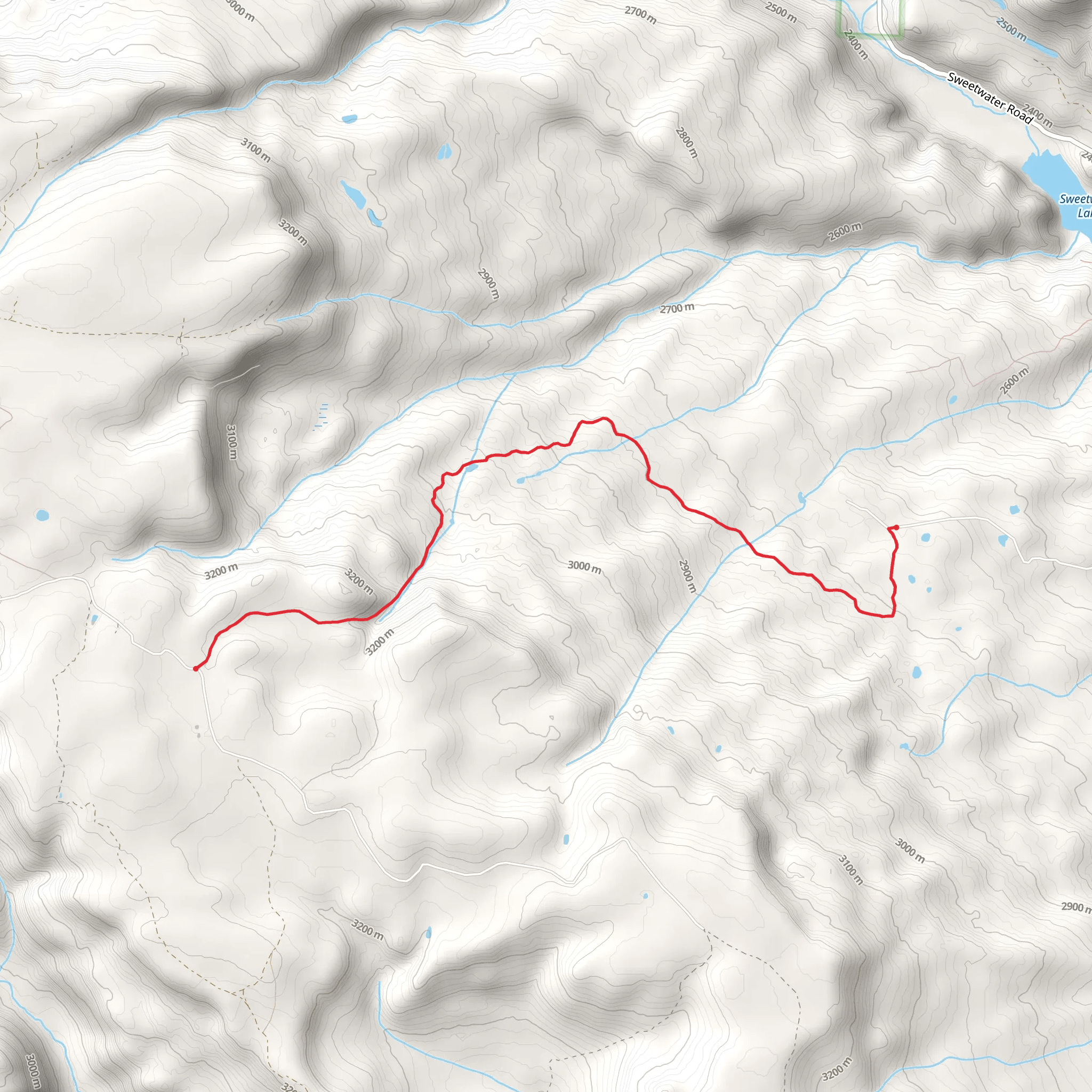 Harold’s Trail mobile static map