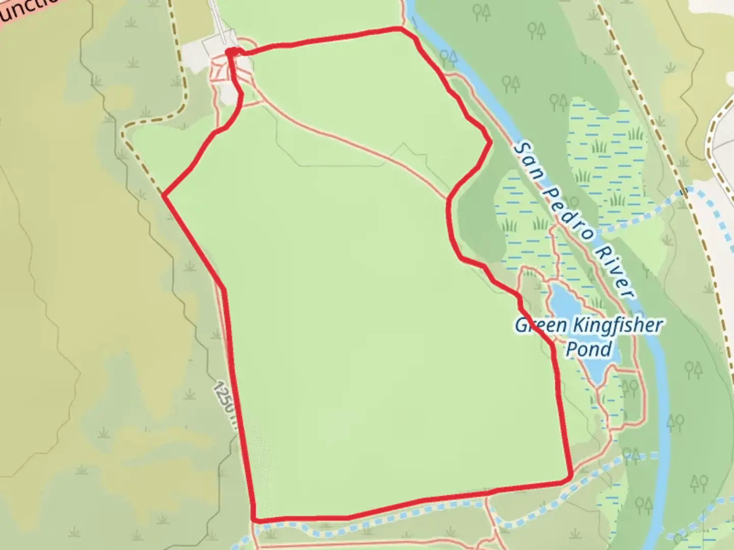An image depicting the trail San Pedro Loop Trail and its surrounding area.