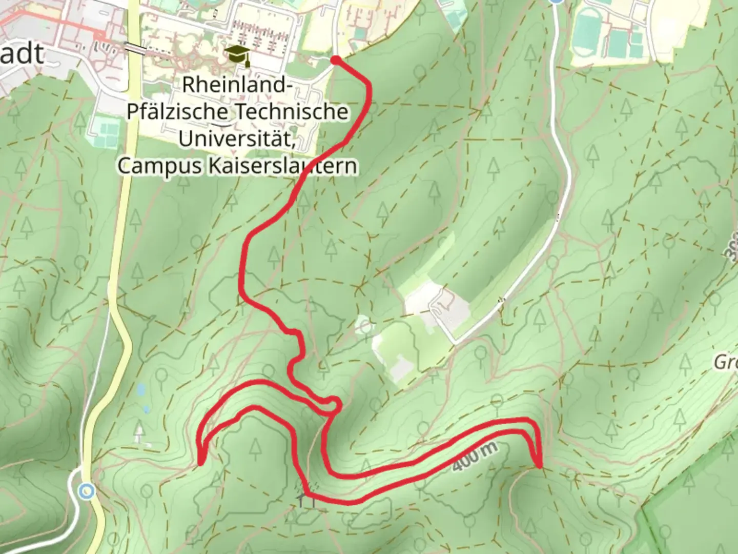 An image depicting the trail Wanderweg Humbergtum and Brunnen Wanderweg and its surrounding area.
