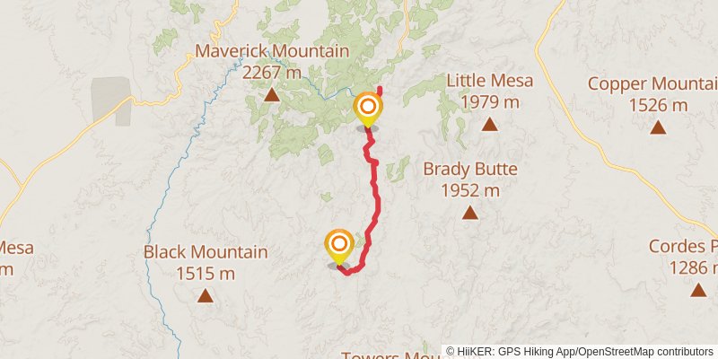 Yankee Doodle Trail stage 3 Map