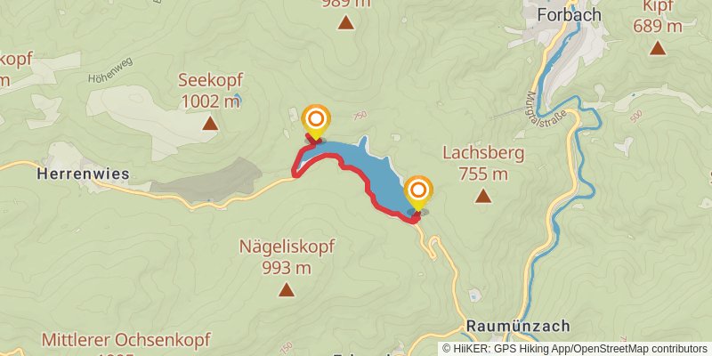 Murgleiter spur 1 Map