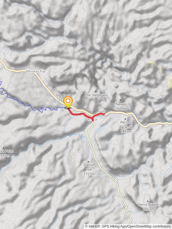 Visitor Center to Campground