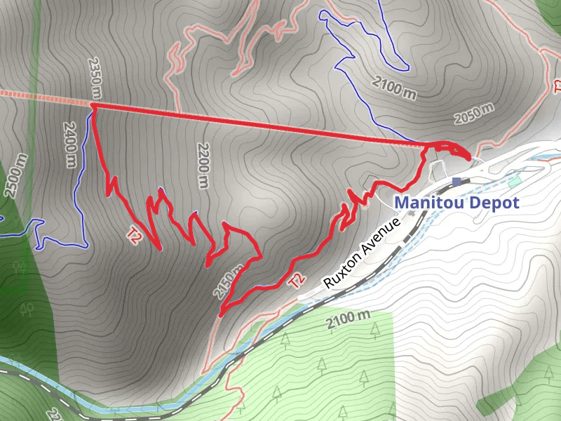 The Incline and Barr Trail Loop