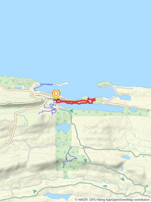 Lake Fanny Hooe Trail and Fort Wilkins Pathway Loop