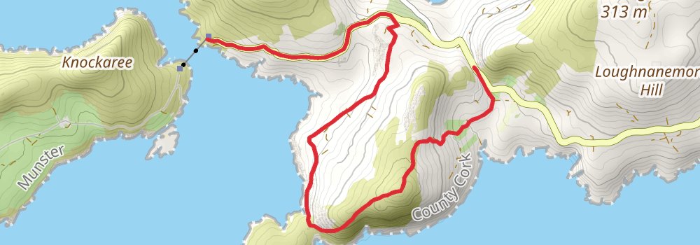Beara Way 7-Day Gentle Tour (Hillwalk Tours) alt 5 Map