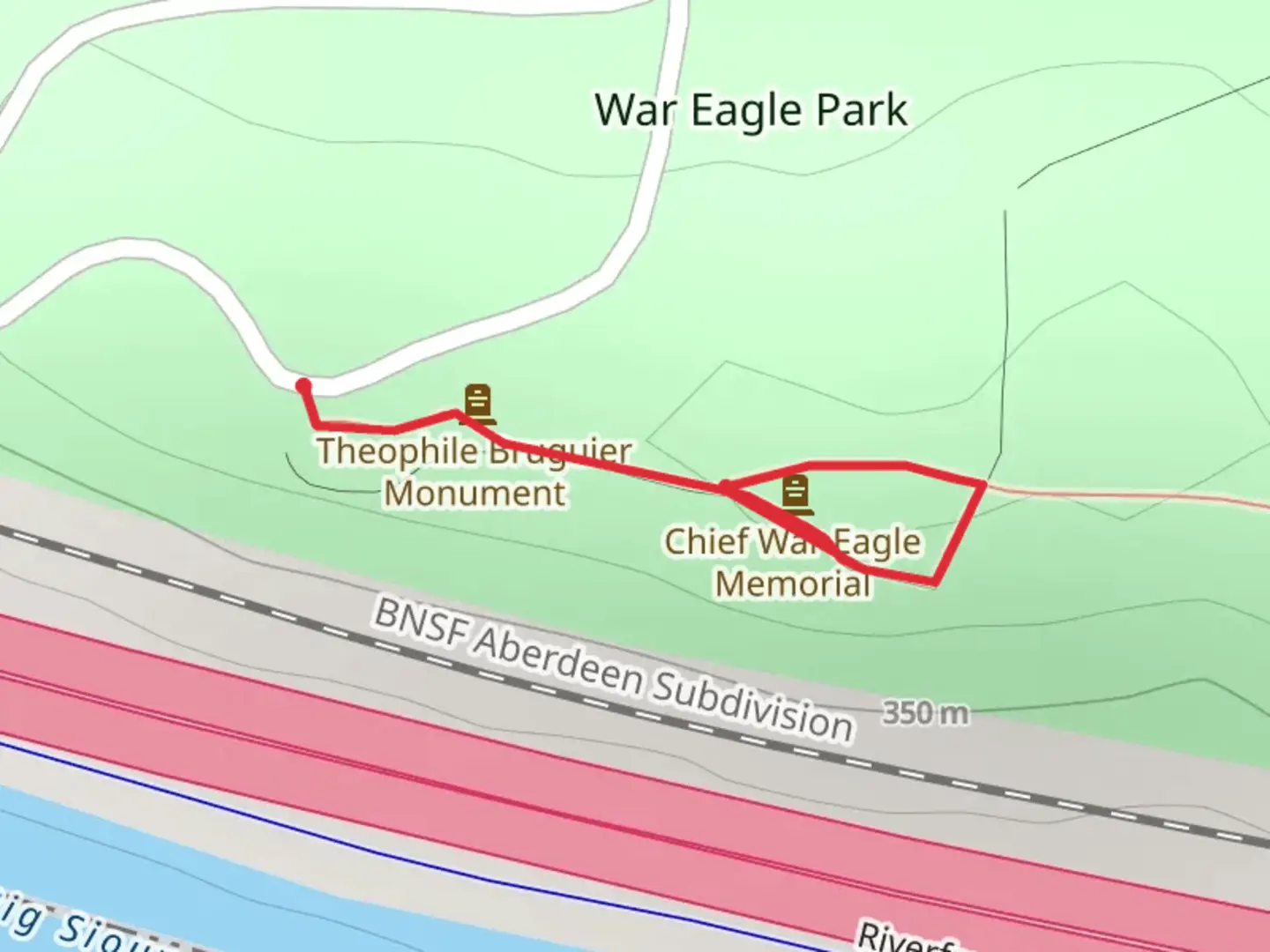 An image depicting the trail West 4th Street and its surrounding area.