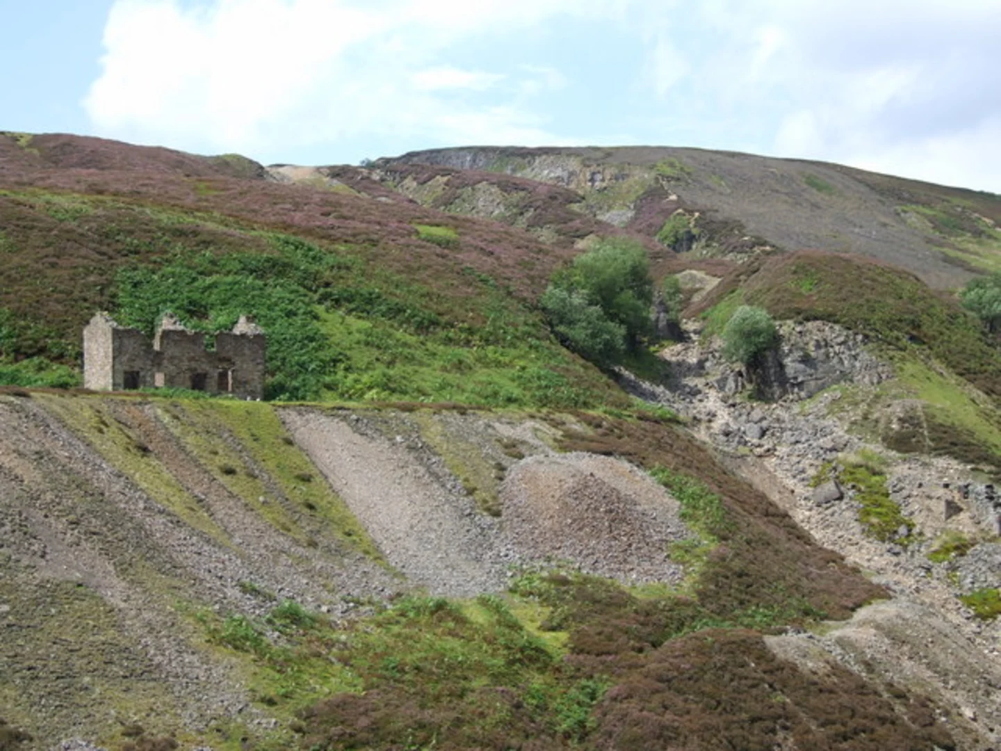 An image depicting the trail Keld to Reeth Walk and its surrounding area.