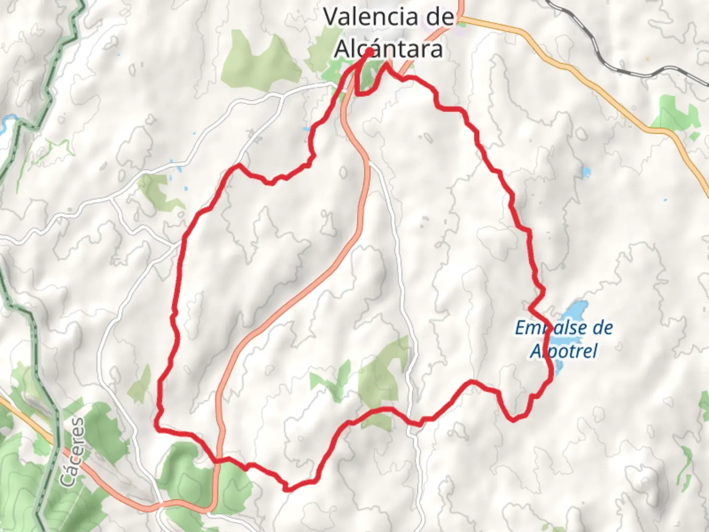 An image depicting the trail Water Paths PR CC 89 and its surrounding area.