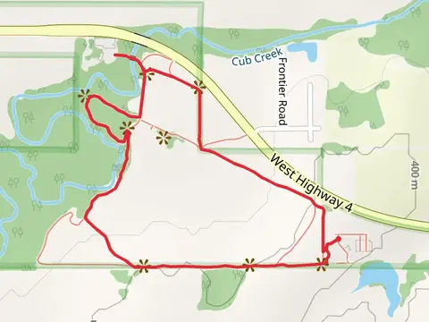 Woodland Loop Trail and Upland Prairie Loop
