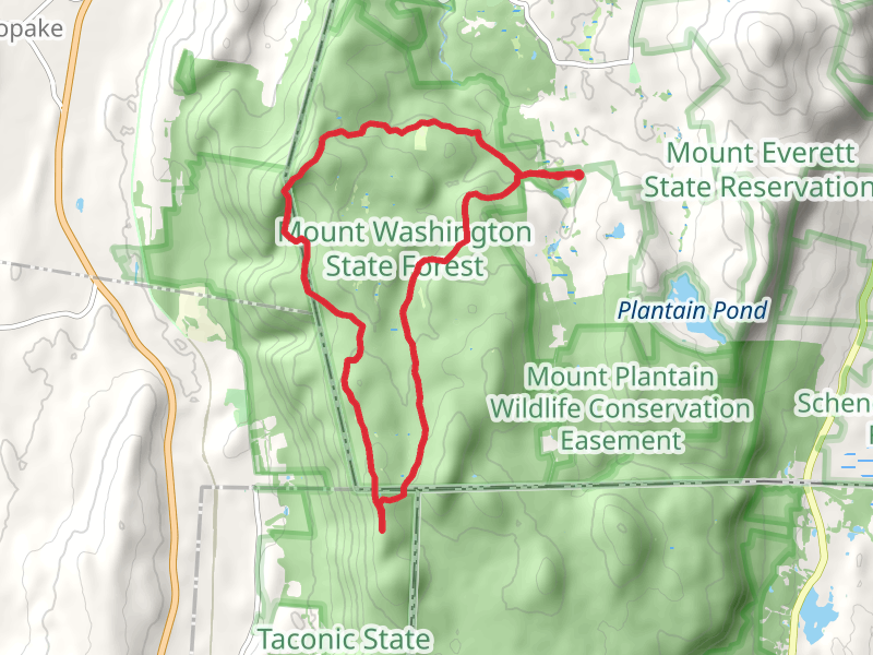 Alander Mountain and Brace Mountain Loop