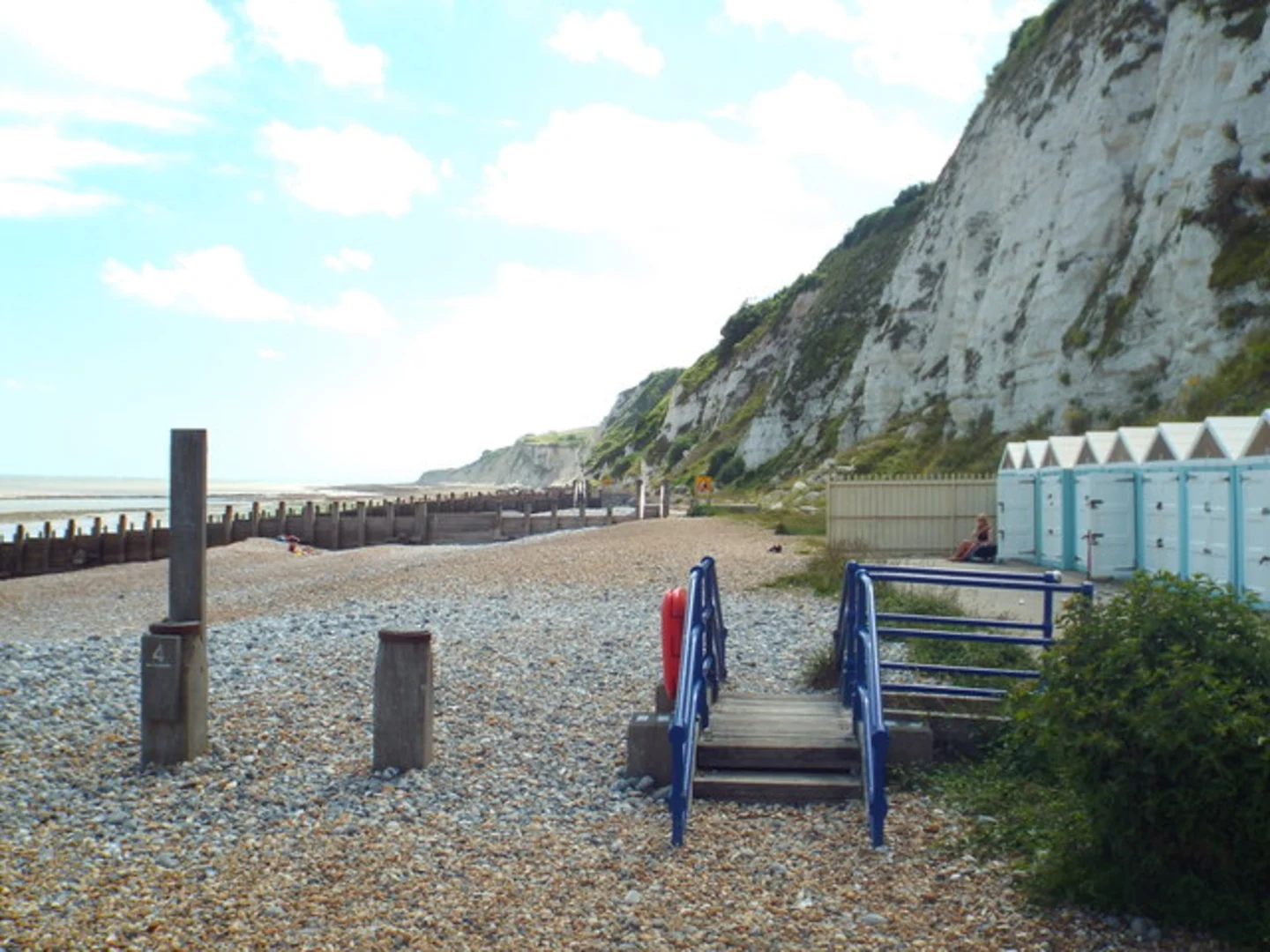 An image depicting the trail Martello Tower via England Coast Trail and its surrounding area.