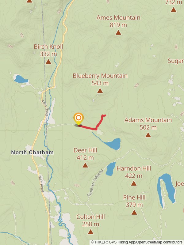 Rattlesnake Brook fom Shell Pond Road Oxford County Maine
