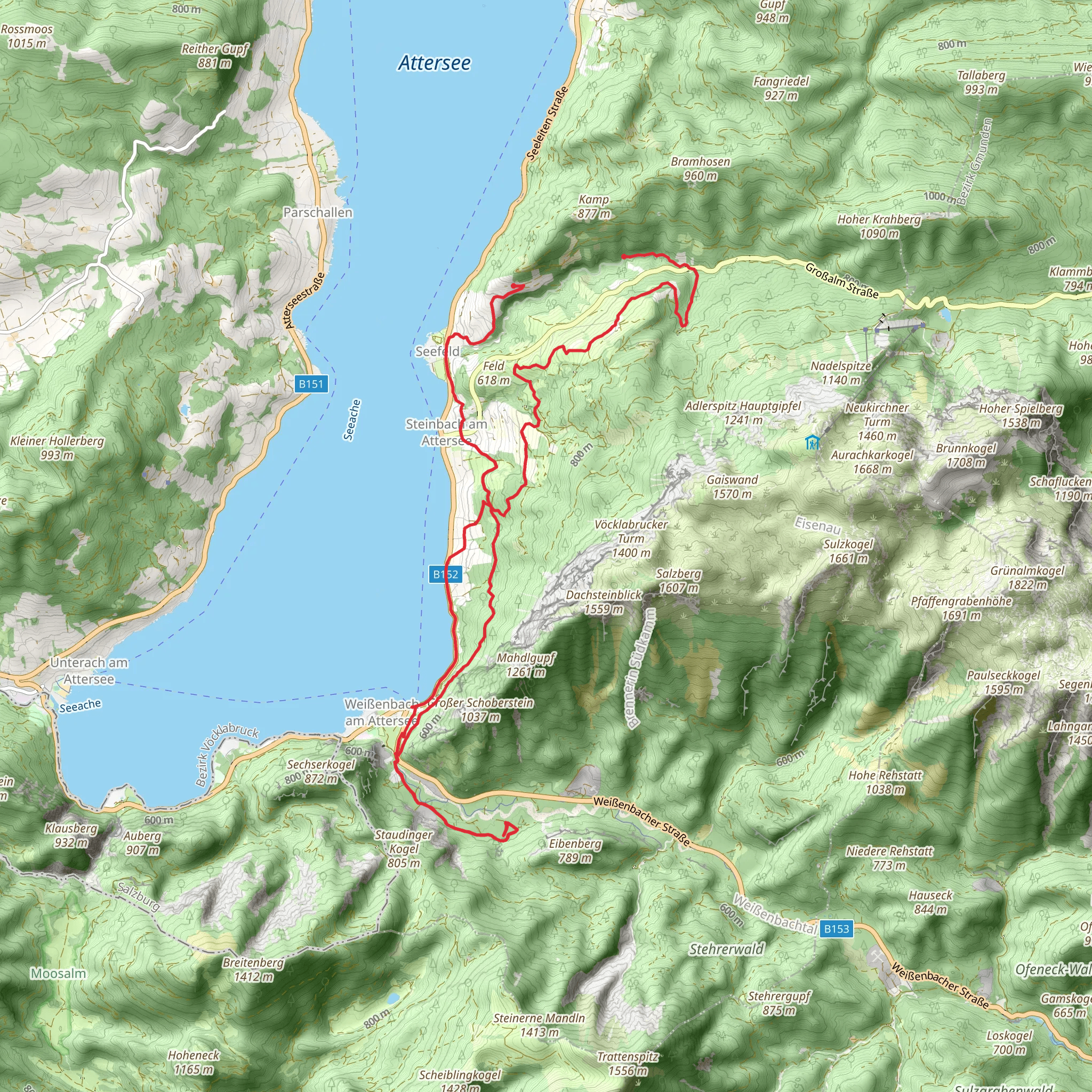Bergsteigerdorfliegen - Sun Bed Trail mobile static map