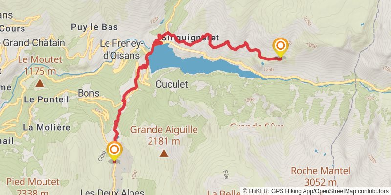 HexaTrek stage 123 Map