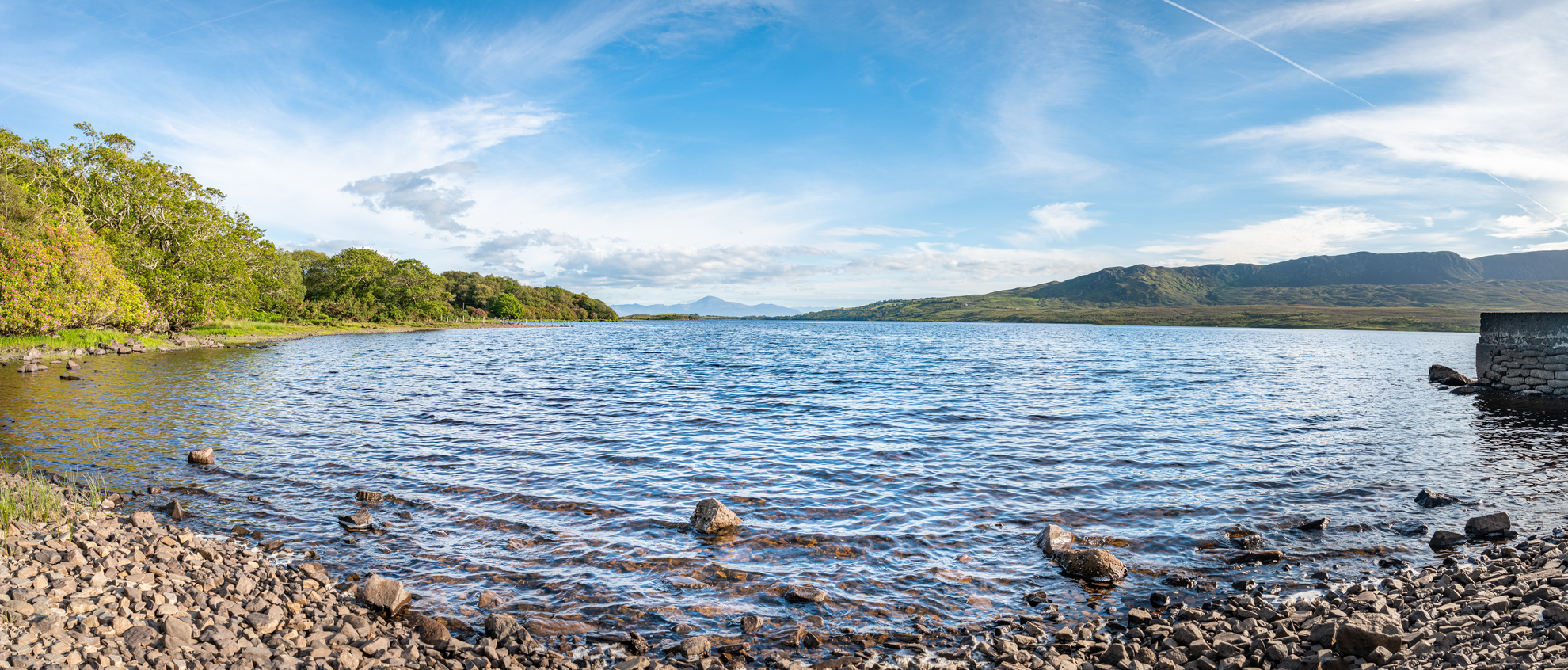 An image depicting the trail Lettermaghera - Derradda Loop and its surrounding area.