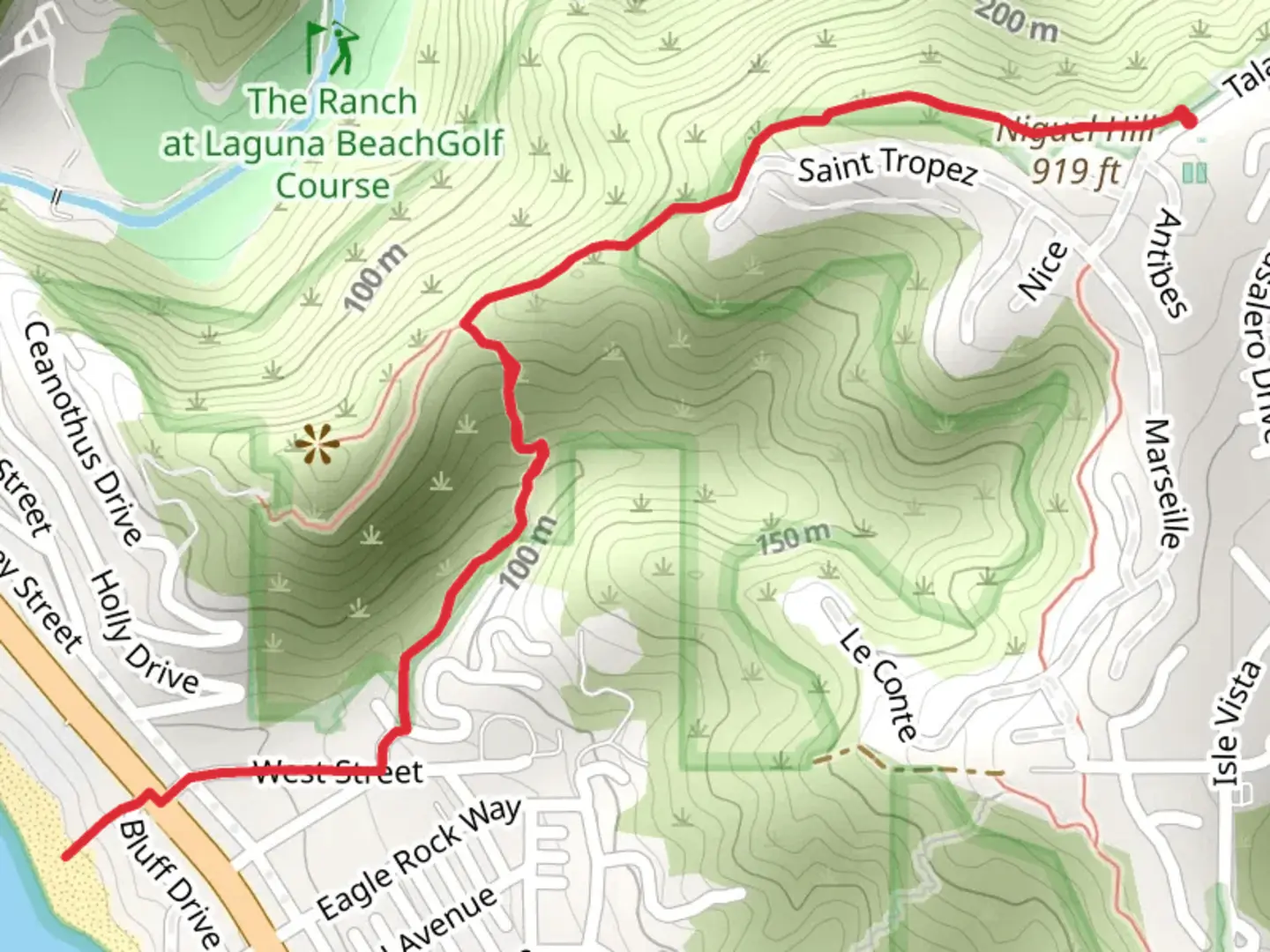 An image depicting the trail Valido Trail and its surrounding area.