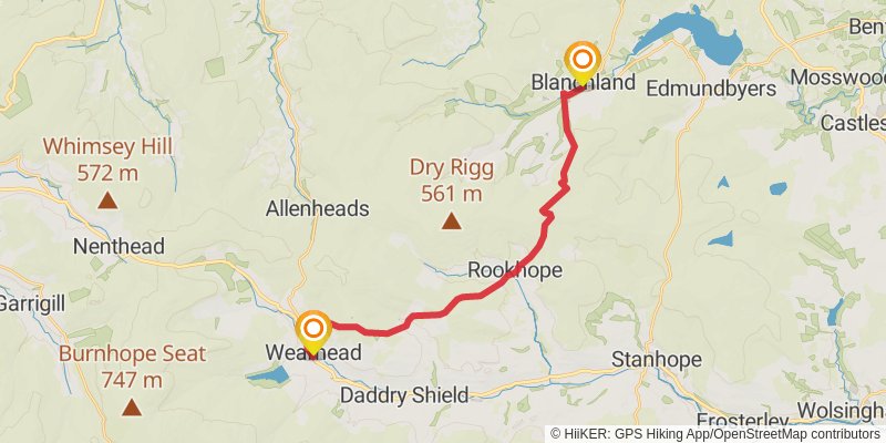 Northern Crossway stage 8 Map