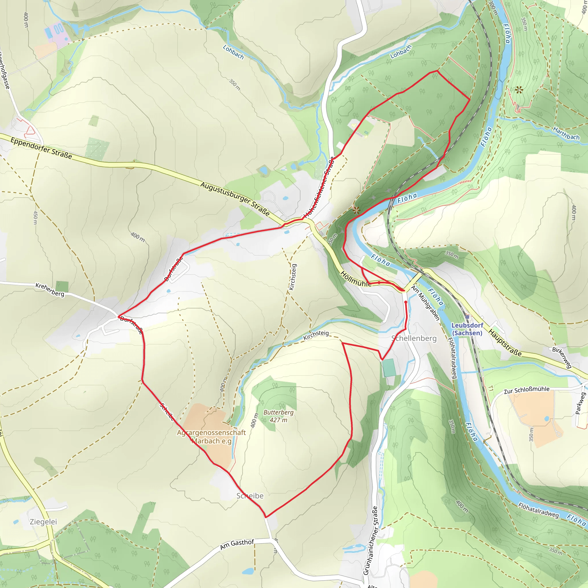 Rund um Schellenberg mobile static map