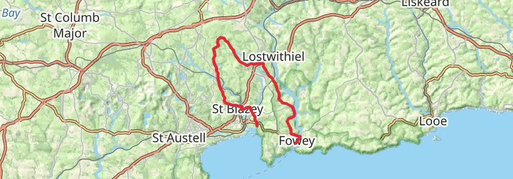 South West Coast Path alt 5 Map